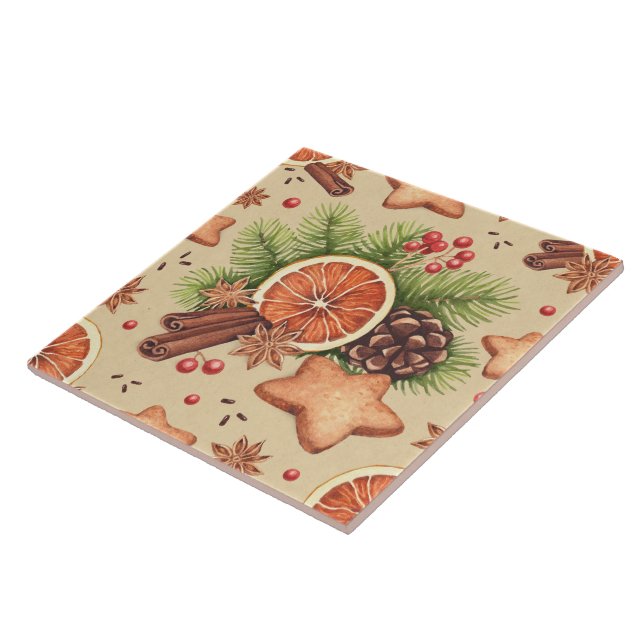 Helgdag Spice Tile Kakelplatta (Sidan)