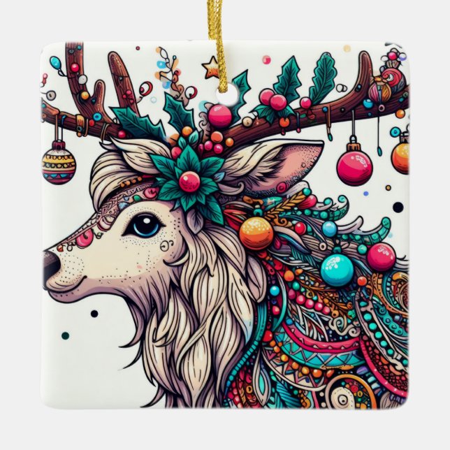 Helgdag Spirit Julgransprydnad Keramik (Framsida)