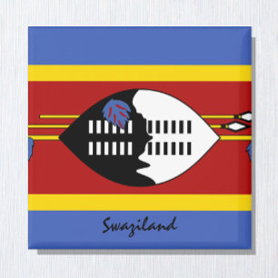 Helgdag/sportfantaster för Swaziland-flagga och Af Magnet