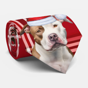 Helgdag StaffordTerrier Red Play jul Slips