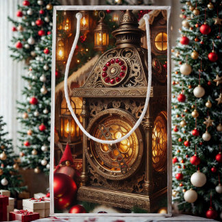 Helgdag Steampunk Ornate Santa's Lantern