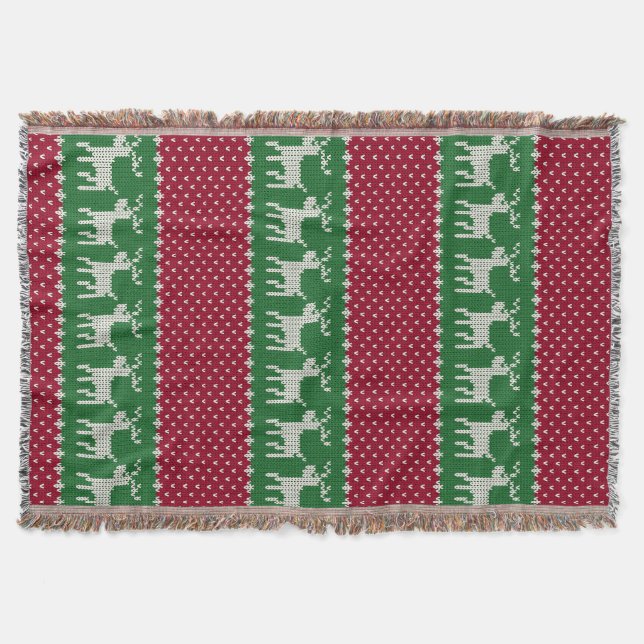 Helgdag Sticka nr 01 Filt (Framsidan)