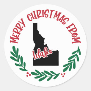 Helgdag Sticker från Idaho Runt Klistermärke