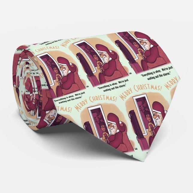 Helgdag Storm Neck Tie Slips (Rullad)