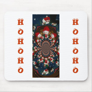 Helgdag Swirls: Retro jul Art Stationery Set Musmatta