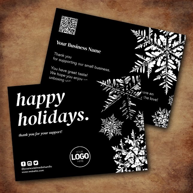 Helgdag Tack - orderkort - jul Julkort (Skapare uppladdad)