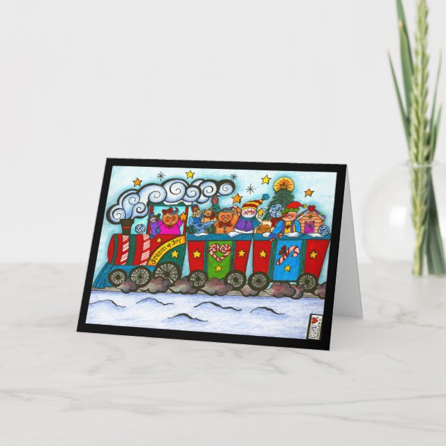 Helgdag Tåg-kort Kort (Framsida)