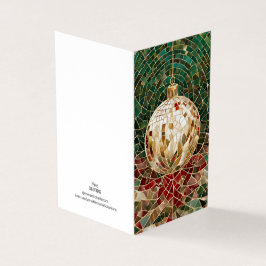 Helgdag Tema jul - prydnadsämne Kort