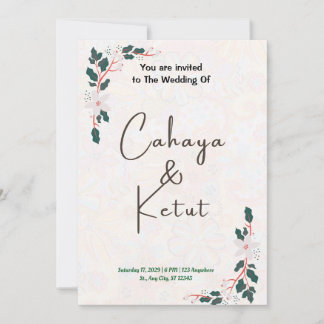 Helgdag Tillkännagivande för födelse Julkort