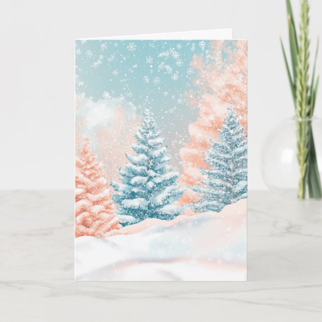 HELGDAG TRÄD #1-kort Anteckningskort (Framsida)