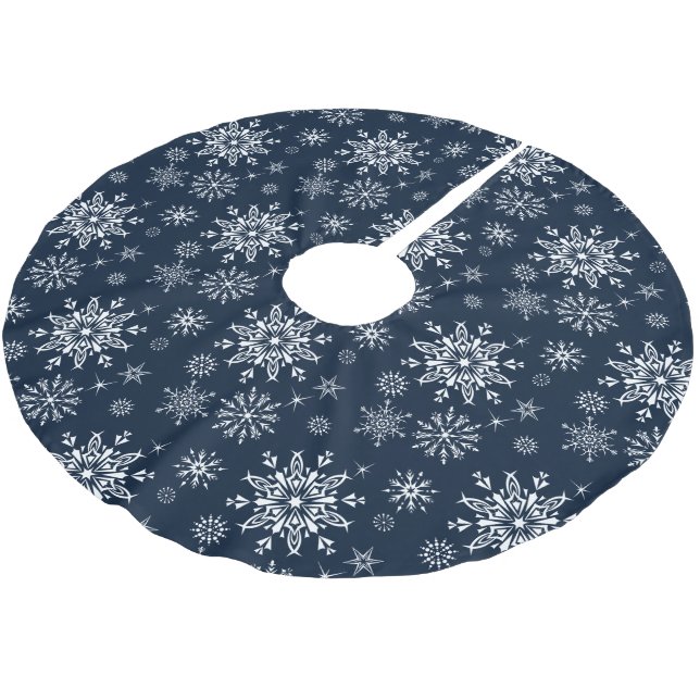 Helgdag Träd Skirt Julgransmatta Borstad Polyester (Vinklad)