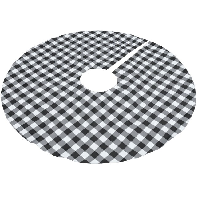 Helgdag Träd Skirt Julgransmatta Borstad Polyester (Vinklad)