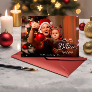 Helgdag Tro Card för julklapp Julkort