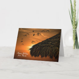 Helgdag Tropical hut Kort