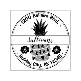 Helgdag Tropiskt ananas Självfärgande Stämpel