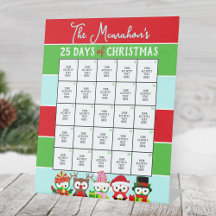 Helgdag Uggla 25 juldagar