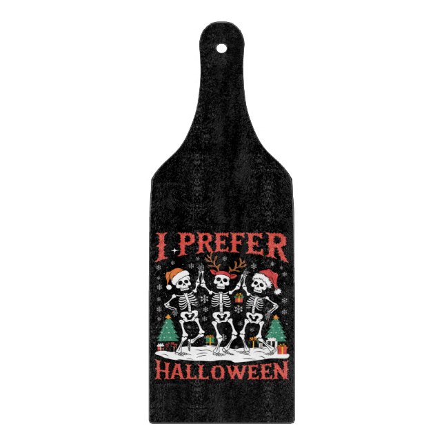 Helgdag Ugly Julafton I Prefer Halloween jul (Framsidan)