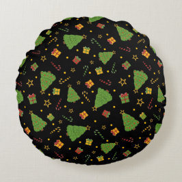 Helgdag under jul rund kudde