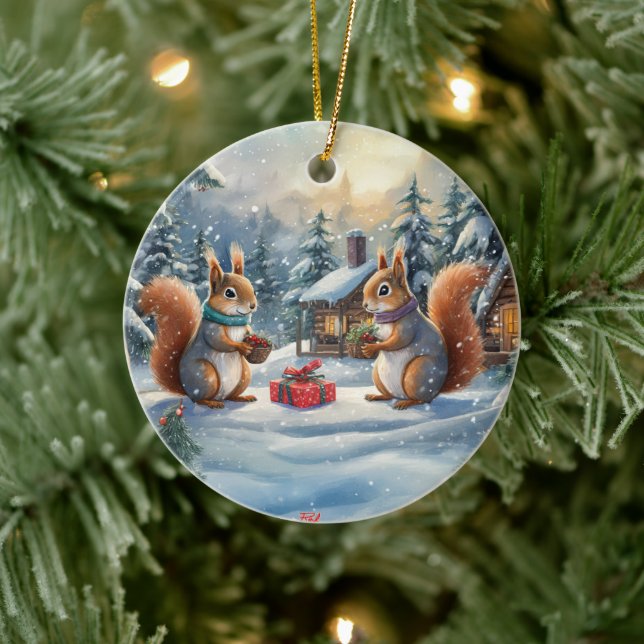 Helgdag utformning efter Rik AMeN Gill Julgransprydnad Keramik (Träd)