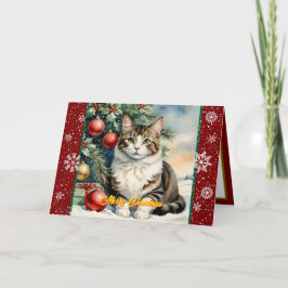 Helgdag Vacker modern samling Kort