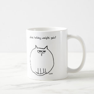 Helgdag väger affärsvinst - den ilskna katten ä kaffemugg