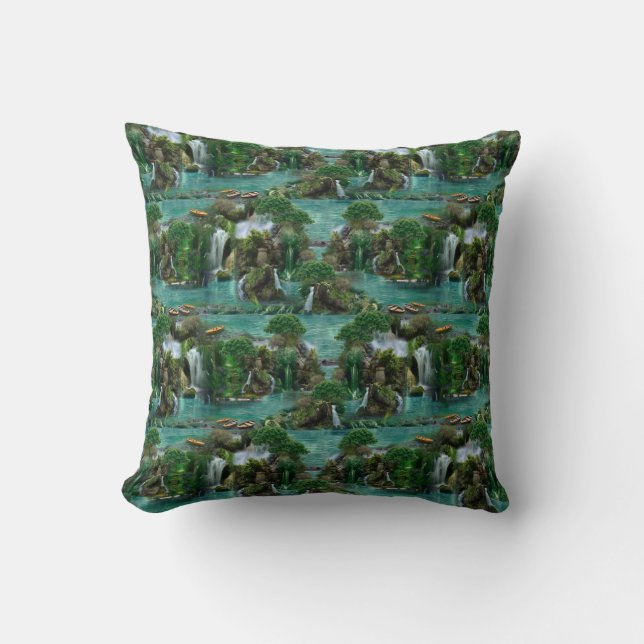 Helgdag vid Magic Fantasy Sjö Kudde (Framsida)