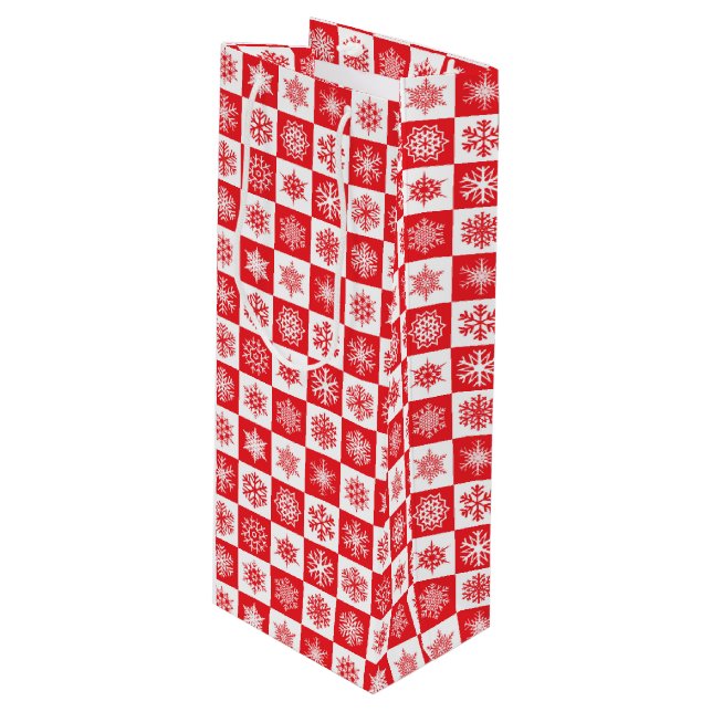 Helgdag Vin Gift Bag (Framsidan Vinklad)