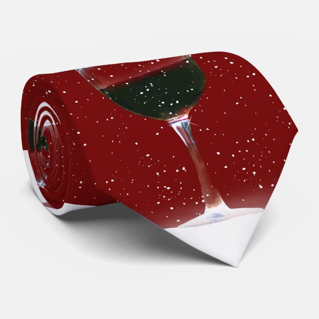 Helgdag Vin Tie Slips (Rullad)