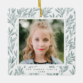 Helgdag Vines Photo Julgransprydnad Keramik