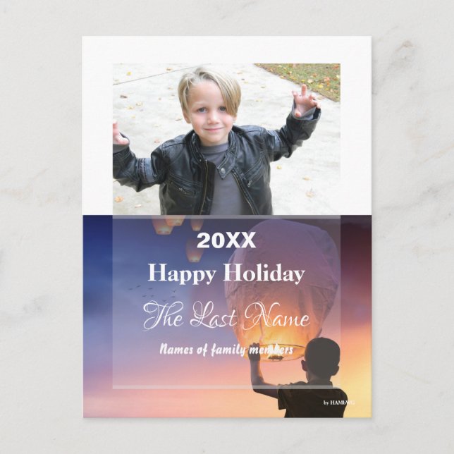 Helgdag vykort (Framsida)