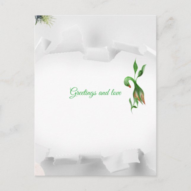 Helgdag vykort (Framsida)