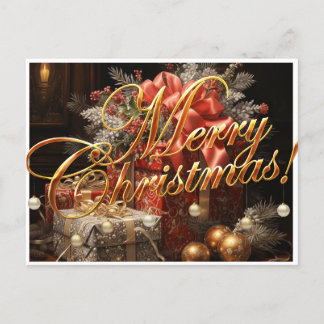 Helgdag vykort God jul