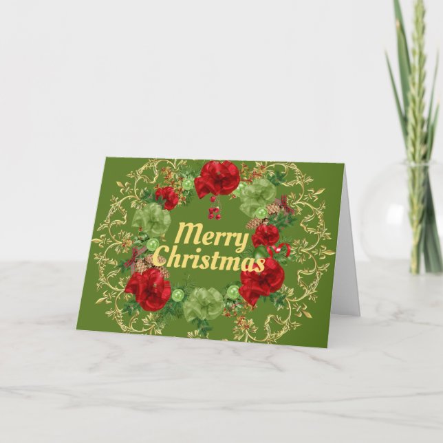 Helgdag WAN med Guld Gräns Kort (Framsida)