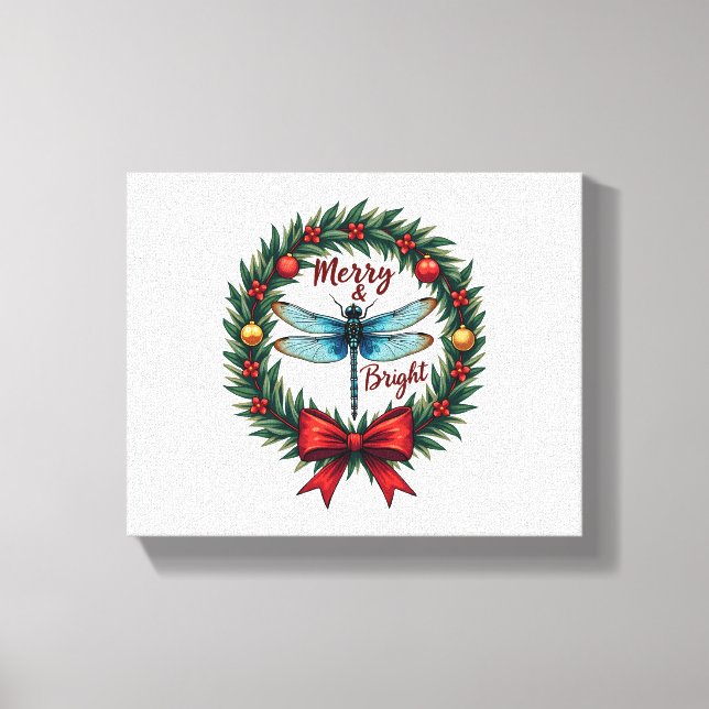 Helgdag Wandedegonfly Canvastryck (Framsida)