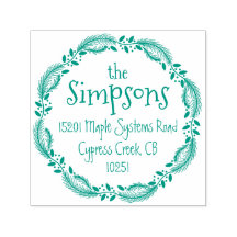 Helgdag WandeFamily Returadress Frimärke