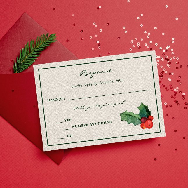 Helgdag Wandement Poinsettia julsvar OSA Kort (Skapare uppladdad)