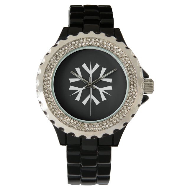 Helgdag Watch/Snowflake Armbandsur (Framsida)