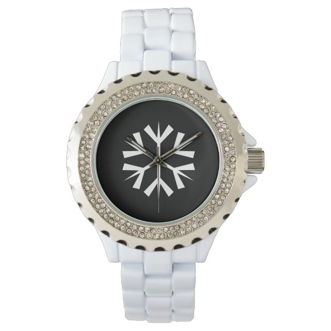 Helgdag Watch/Snowflake Armbandsur (Framsida)