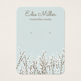 Helgdag Winter Grenar Earring Jewerly Visitkort