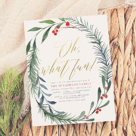 Helgdag Winterberry jul Party budget