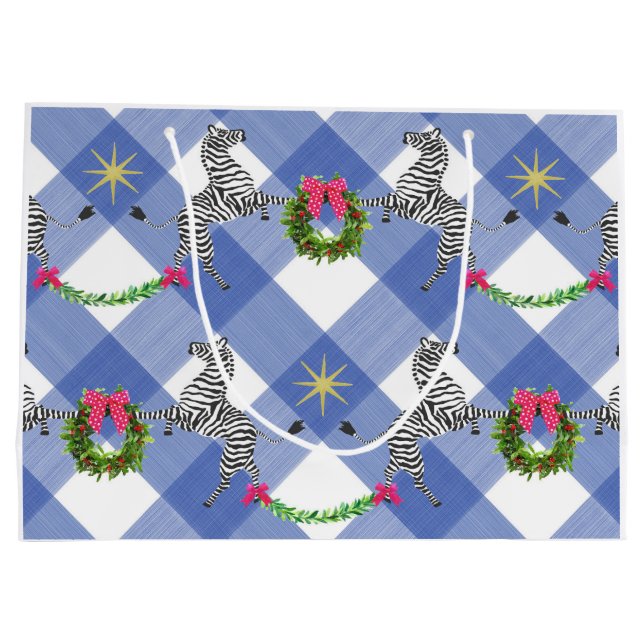 Helgdag Zebror Blå pinne (Baksidan)