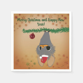 Helgdagar Baby Fladdermus Napkins Pappersservett