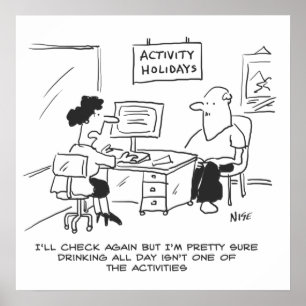 Helgdagar för aktiviteter omfattar inte drickande poster
