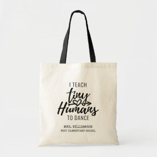 Helgdagar för Dance Teacher Script Typography Tygkasse