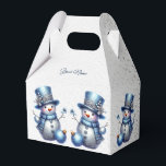 Helgdagar för Eleganten  i snögubbe Presentaskar<br><div class="desc">Helgdagar för favoritrutor för Eleganten vid jul i snögubbe. Unik,  vacker utformning av snyggten. Lätt att vara personlig. Teckensnittet stil,  storlekt och färg kan ändras. Matchande objekt är tillgängliga.</div>