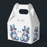 Helgdagar för Eleganten  i snögubbe Presentaskar<br><div class="desc">Helgdagar för favoritrutor för Eleganten vid jul i snögubbe. Unik,  vacker utformning av snyggten. Lätt att vara personlig. Teckensnittet stil,  storlekt och färg kan ändras. Matchande objekt är tillgängliga.</div>