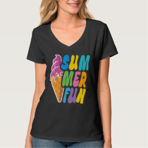 Helgdagar för hej sommar Kids Lycklig sommar-Rolig T Shirt