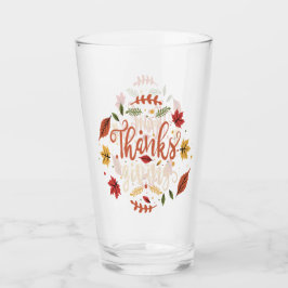 Helgdagar för thanksgiving Dinner Party-familjen Glaskopp