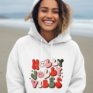 Helgdagar för Trendiget Retro jul Holly Jolly Vibe T Shirt