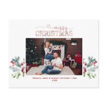 Helgdagar Greenery Photo Ro Guld God jul